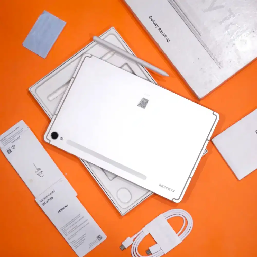 Samsung Tab S9 5G 12/256GB Resmi SEIN Like New