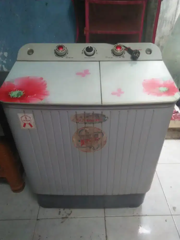 Mesin cuci 2 tabung