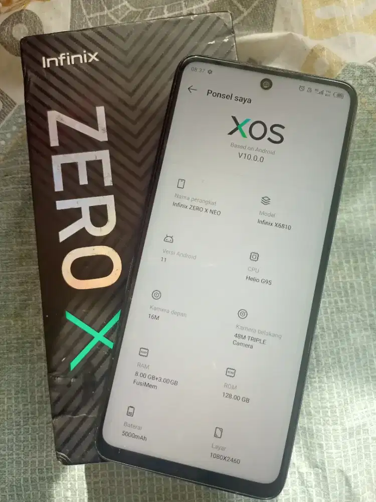 Infinix Zero X Neo 60x zoom 8/128