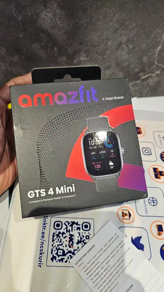 Smartwatch Amazfit Gts 4 mini istimewa