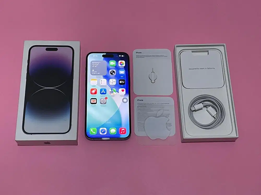 iPhone 14 Pro Max 256gb deep purple iBox fullset ori