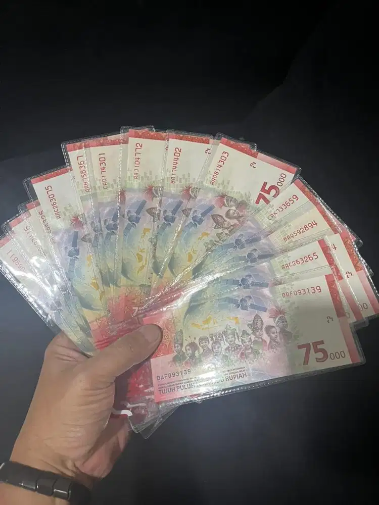 Uang Edisi Khusus Kemerdekaan 75 Ribu