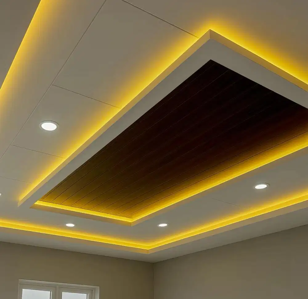 Pemasangan Plafon PVC