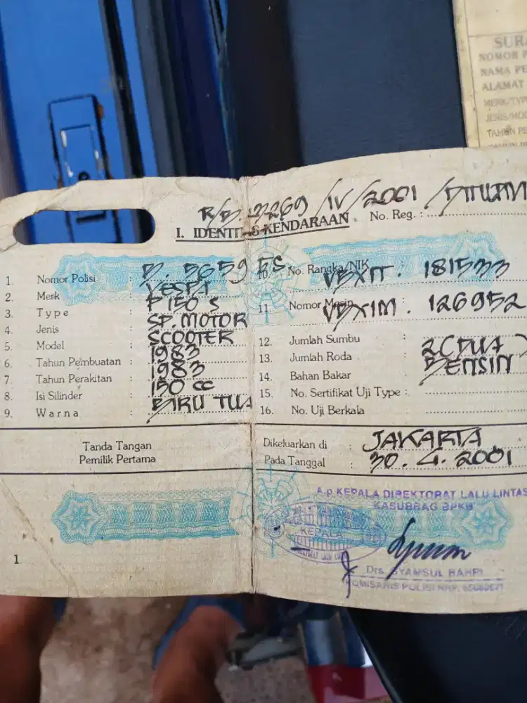 vespa sprint mesin ps 83