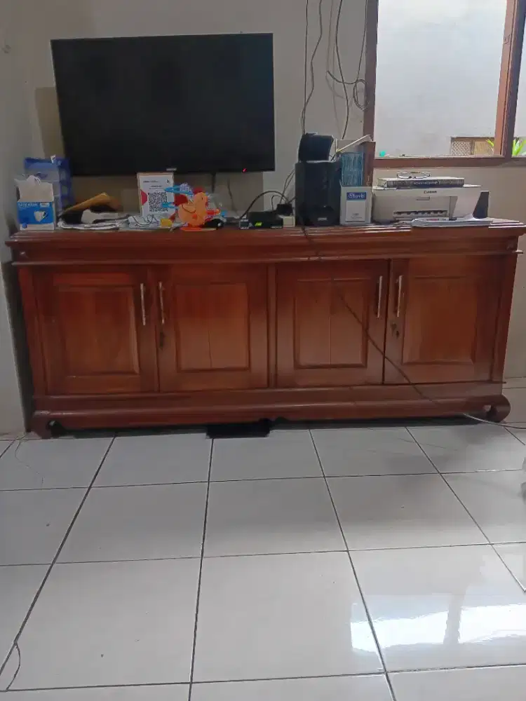 Jual buffet kayu jati