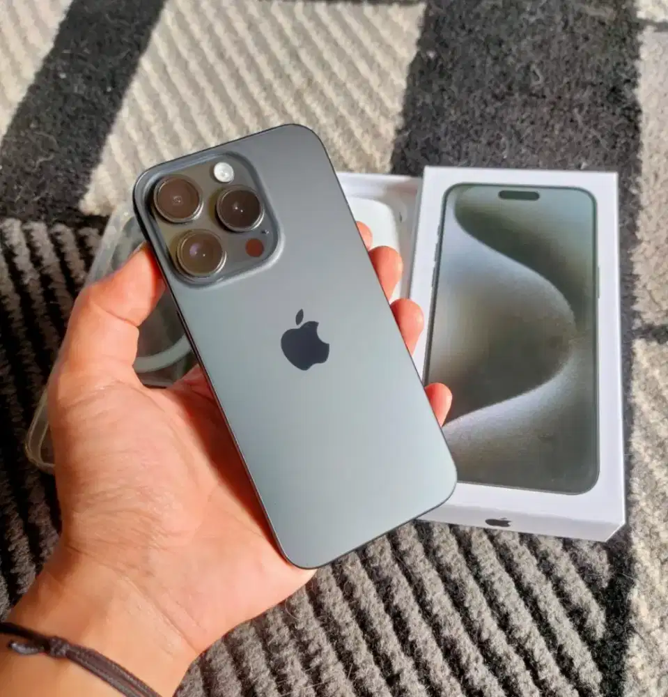 iPhone 15 Pro 256gb Ex Ibox Fullset Nominus