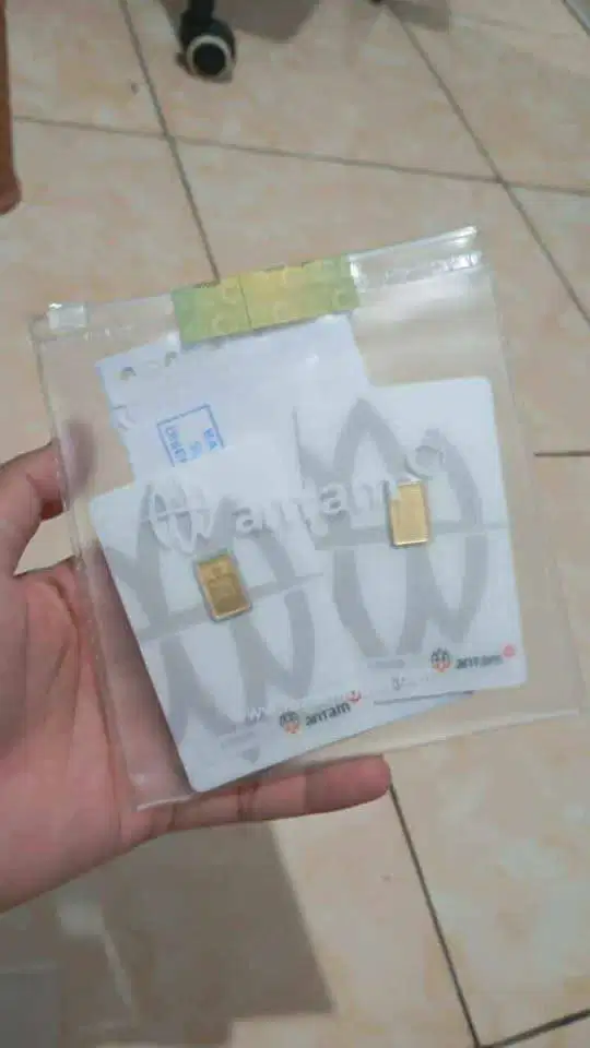 Emas Antam Batangan 1 gram