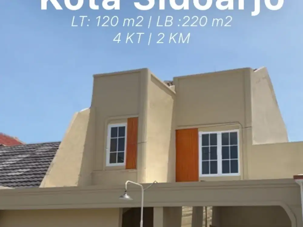 Dijual Rumah Baru 2 Lantai 4KT, 2KM Di Permata Megah Asri, Buduran SDA
