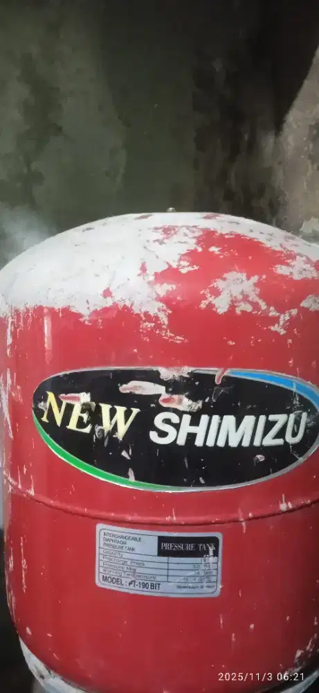 Tabung jet pam pompa Shimitzu dalam