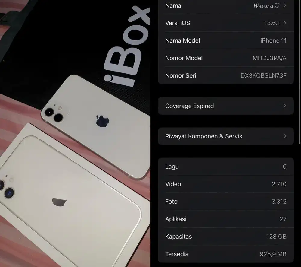 iphone 11 128gb ibox