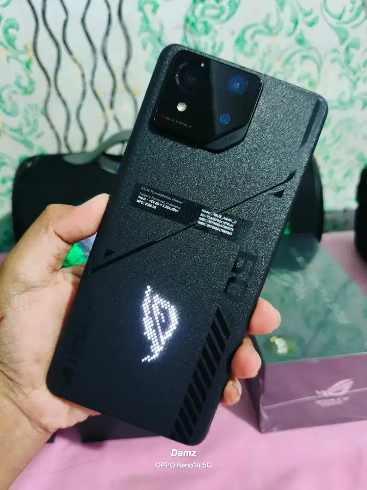 ASUS ROG 9 FE 12GB/256GB LIKE NEW 1 BULAN PAKAI FULLSET GARANSI ON