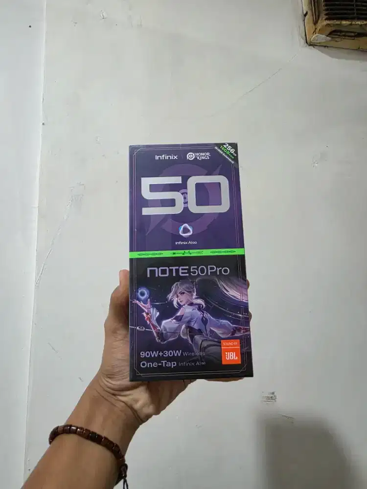 INFINIX NOTE 50 PRO 16GB/256GB | BARANG BARU BERGARANSI RESMI