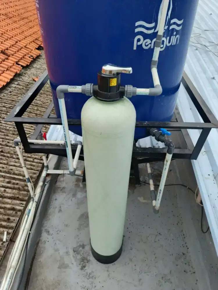 Sepaket penyaring/penjernih air tinggal pasang