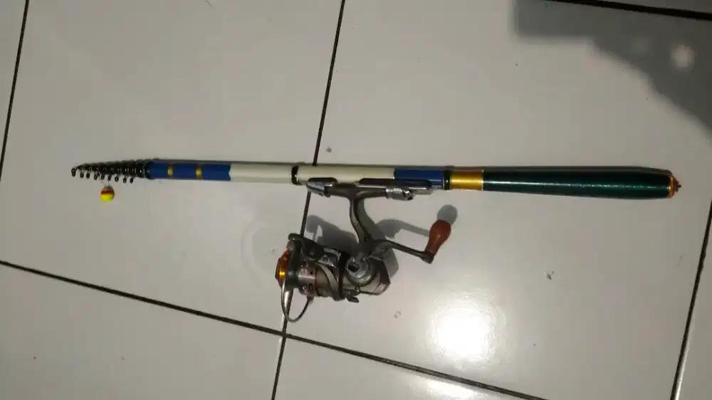 Satu set alat pancing