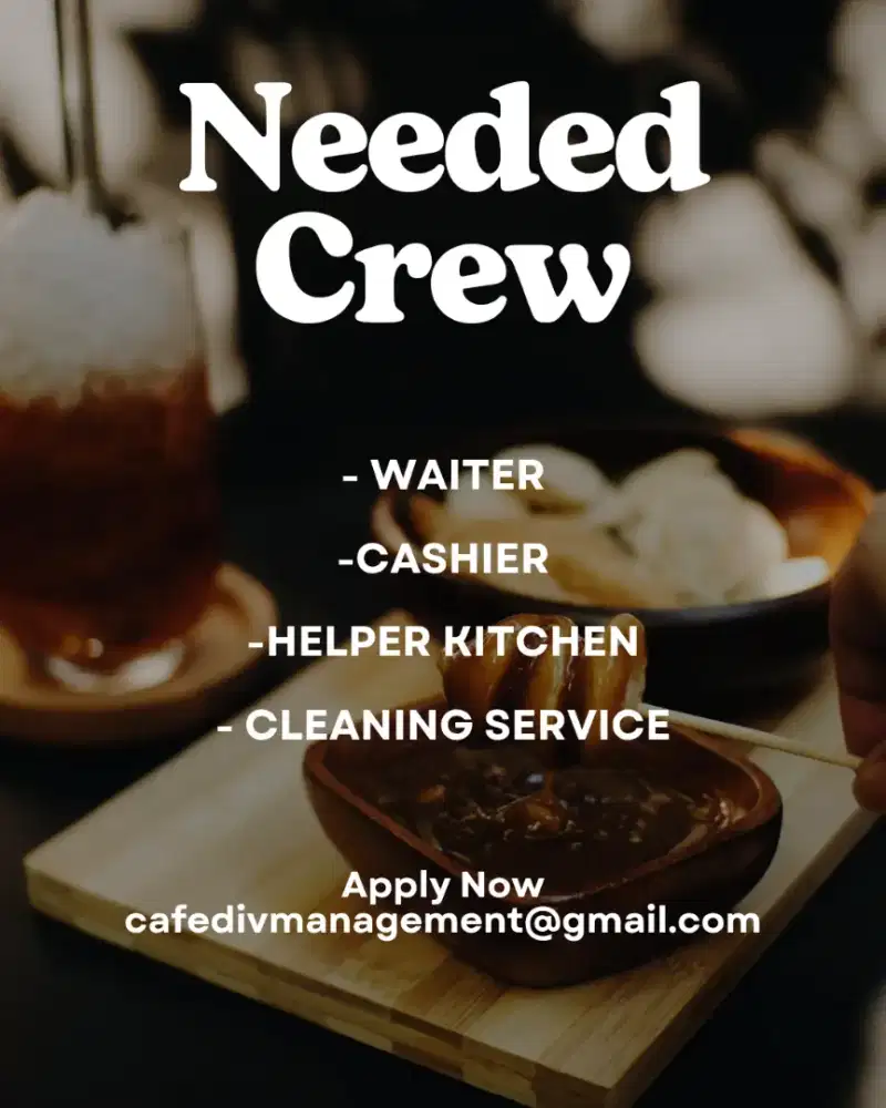 Mencari Crew Outlet Cowok Cewek