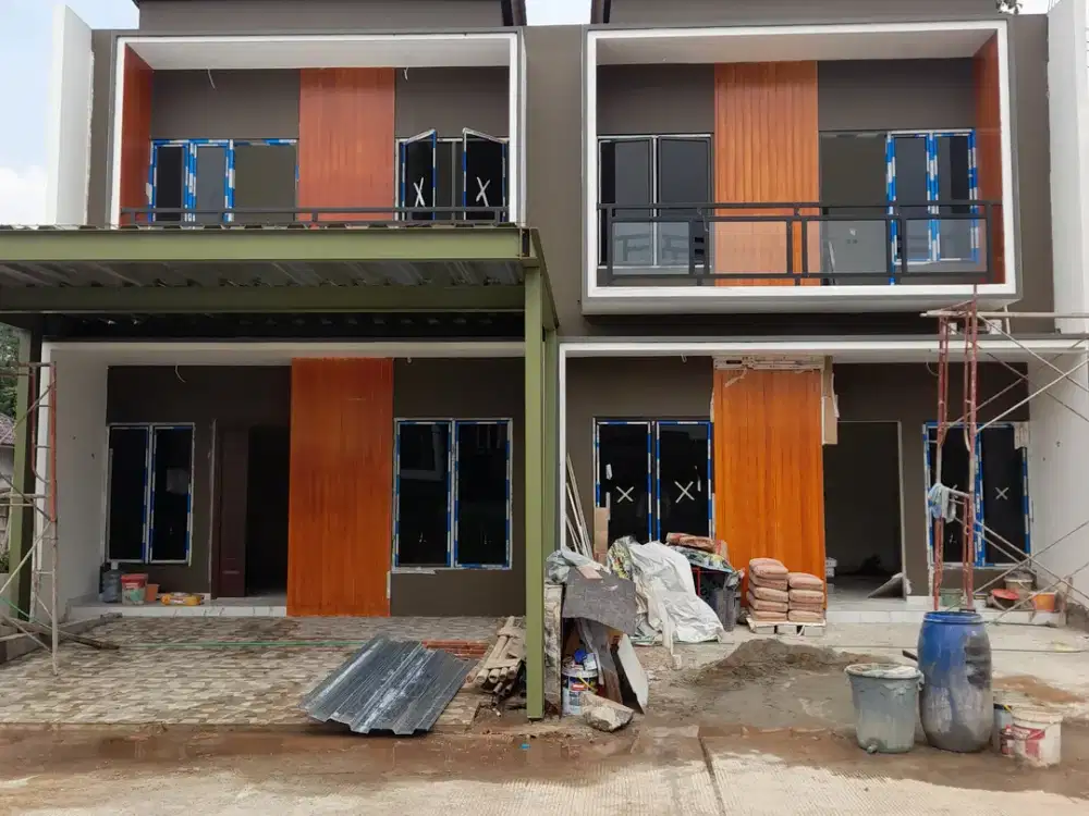 Rumah cluster exclusive termurah sekota bekasi pinggir jalan utama
