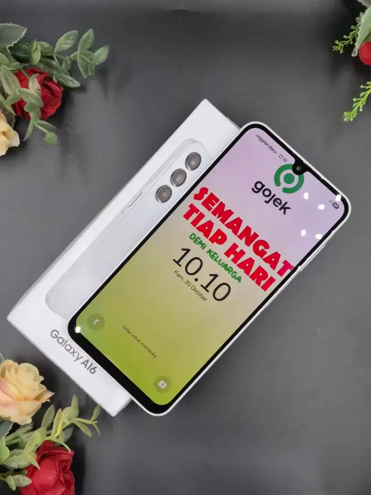 Samsung A16 128GB Gray Garansi Aktif Bagus
