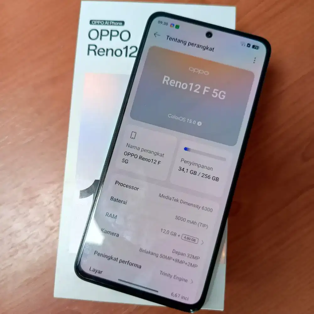 Oppo Reno 12F 5g fullset