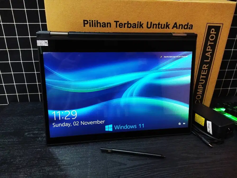 Laptop TouchScreen Core i5 Gen8 FLIP bisa LIPAT smpe 360 Fulzet