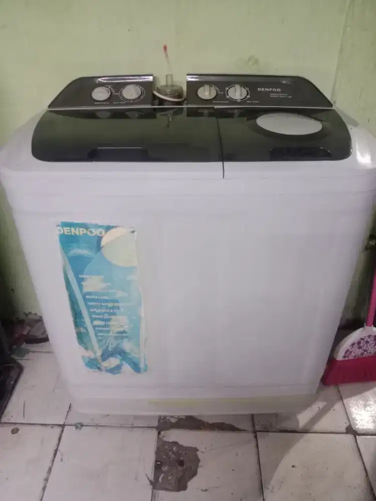 Mesin cuci  bekas 2 tabung