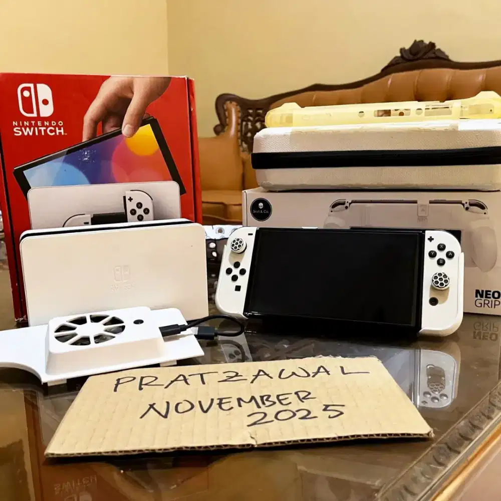 Nintendo Switch OLED White FULL GAMES 256GB+64GB