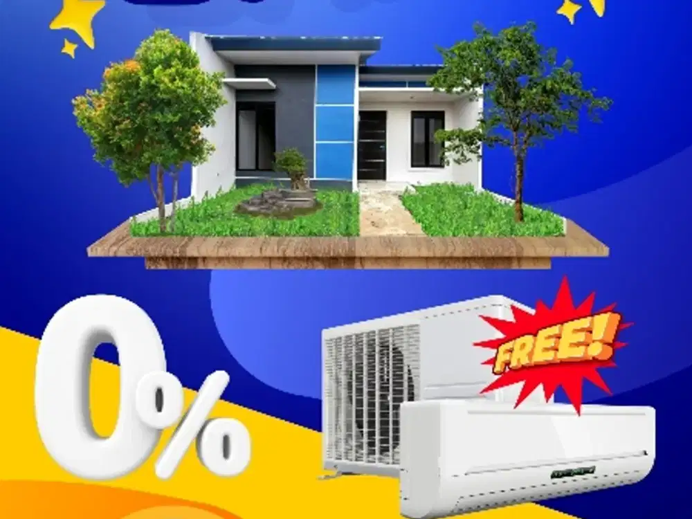 PERUM SUBSIDI FREE AC DAN MESIN CUCI TANPA DIUNDI DP 0
