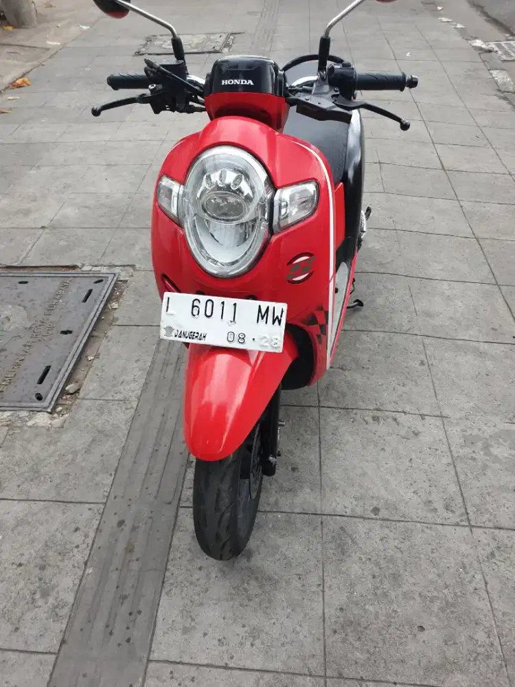 Scoopy Sporty th 2018 mukus pjk baru