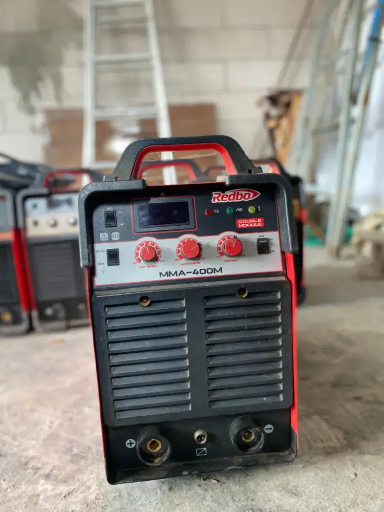 MESIN LAS BEKAS MMA 400A REDBO MESIN LAS REDBO BEKAS SMAW STIK 3 PHASE