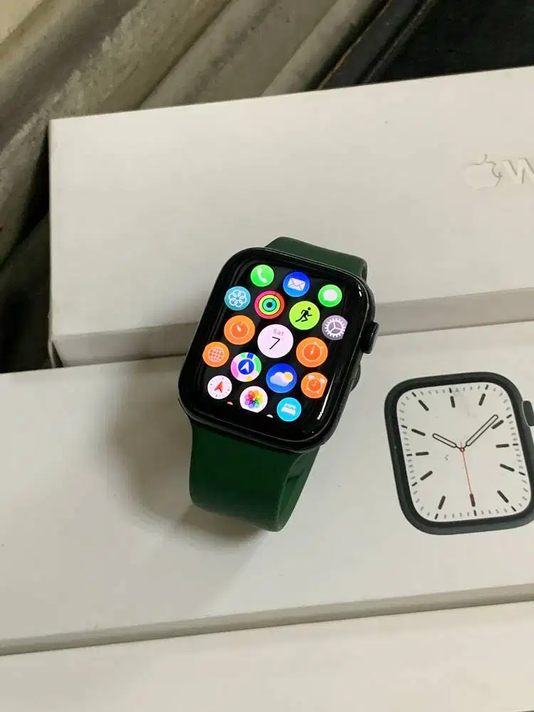 Apple Watch 7 45mm iBox Green Fullset ORI