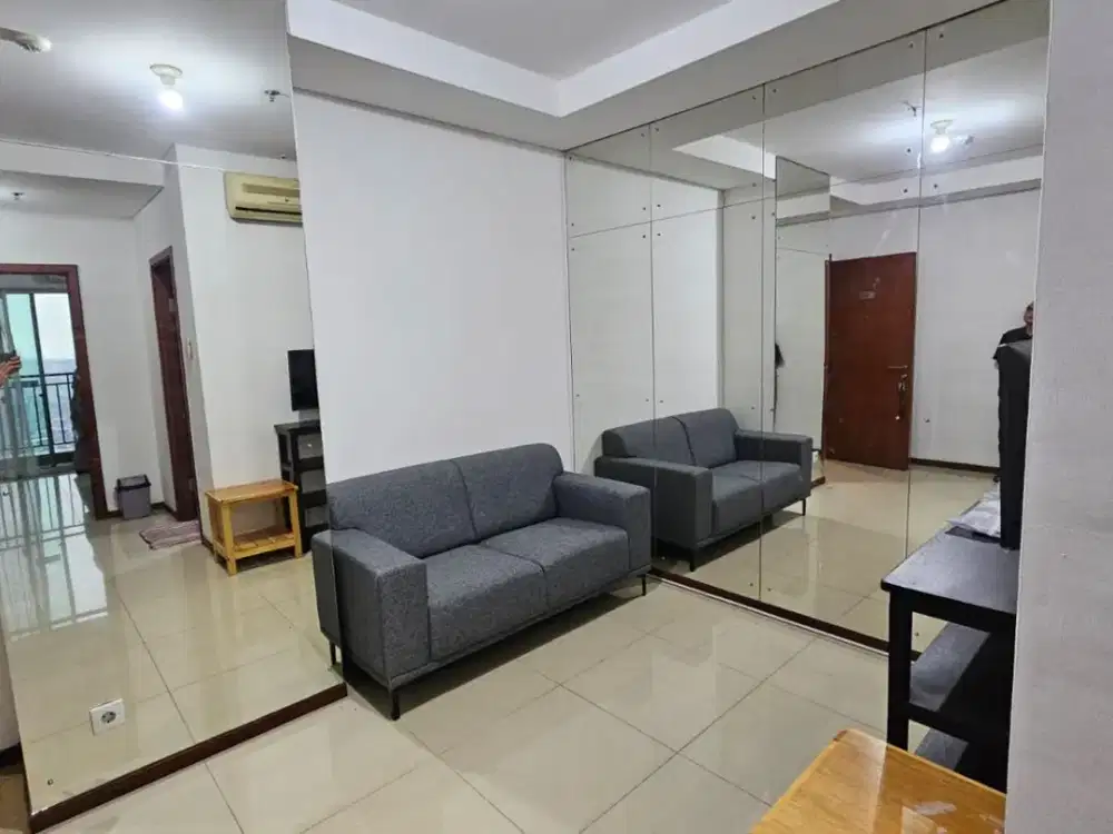 Dijual Apartemen Thamrin Residence  1 Bedroom 1 Bathroom Fully Furnished Tower D Lantai Sedang Luas 38 m2 Harga 950 Juta Nego