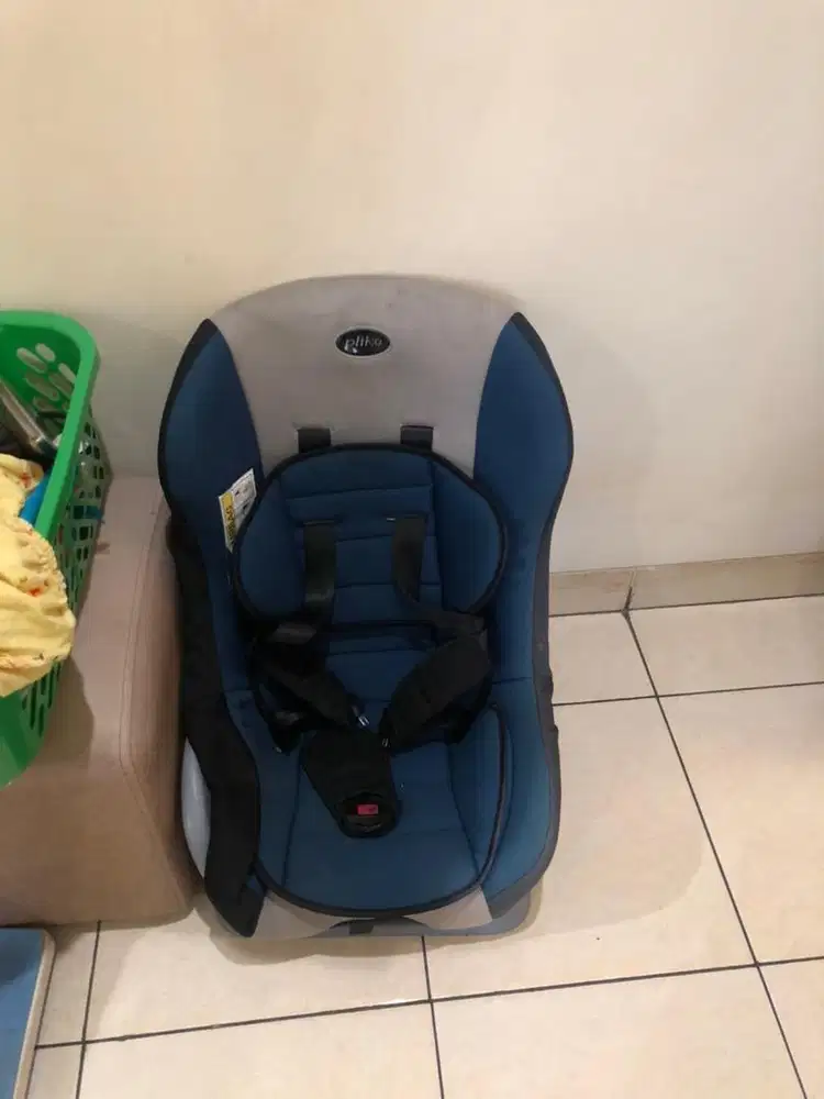 car seat pliko biru