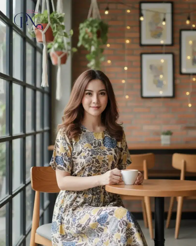 Daster Chibi Bunga Peluk Nyenyak