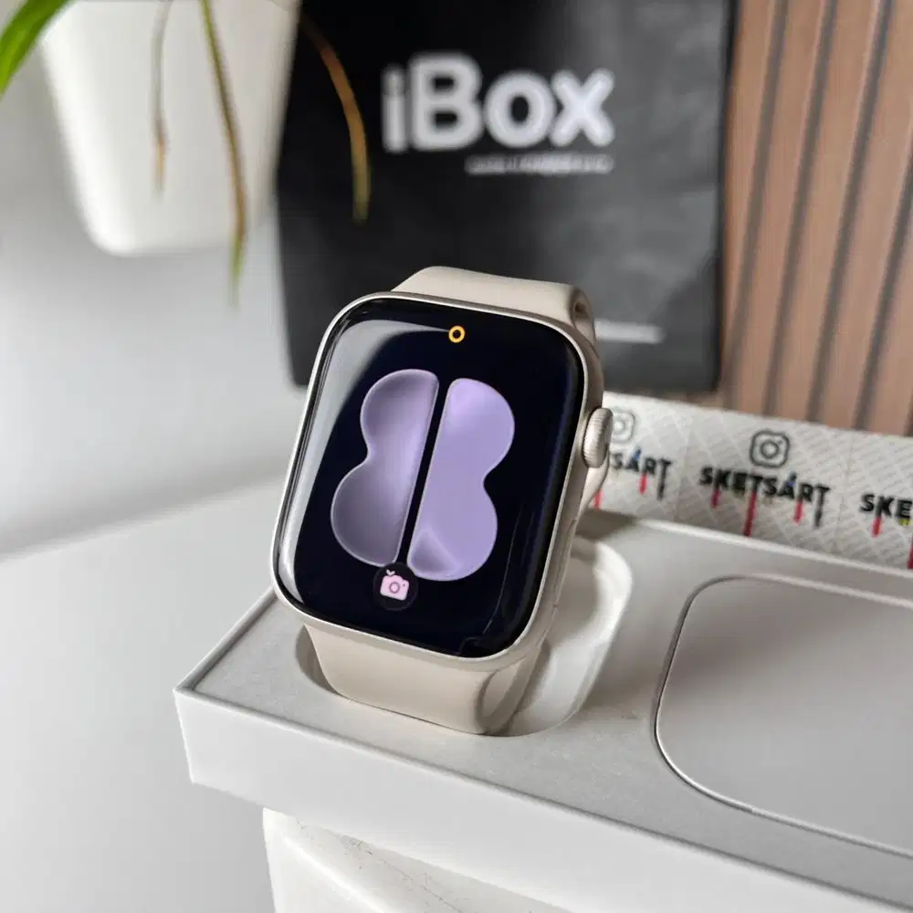 Apple Watch Series 7 45mm Starlight iBox iwatch