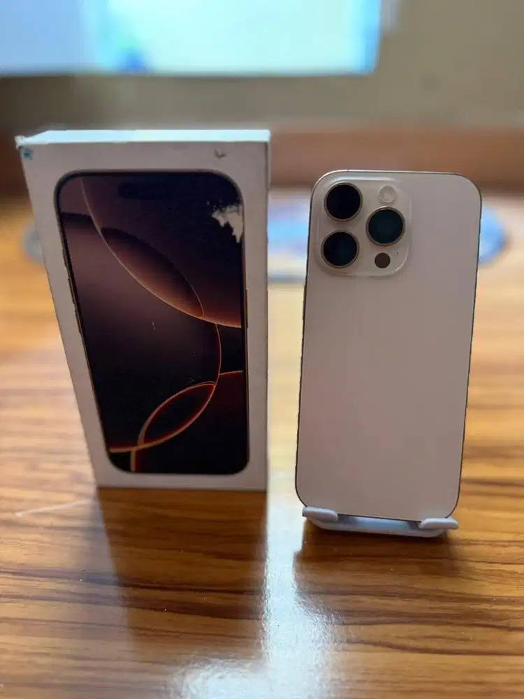 Iphone 16 pro 128gb desert&white iBox fulset