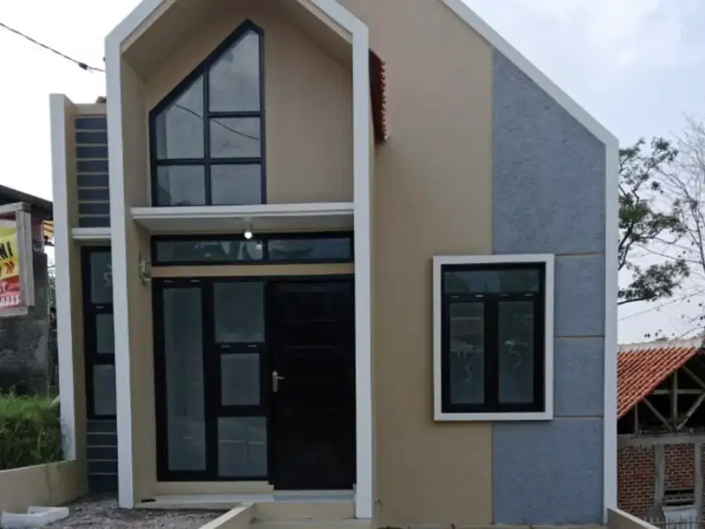 DIJUAL RUMAH MURAH DESIGN MODERN HANYA 1 UNIT,LOK. CINUNUK