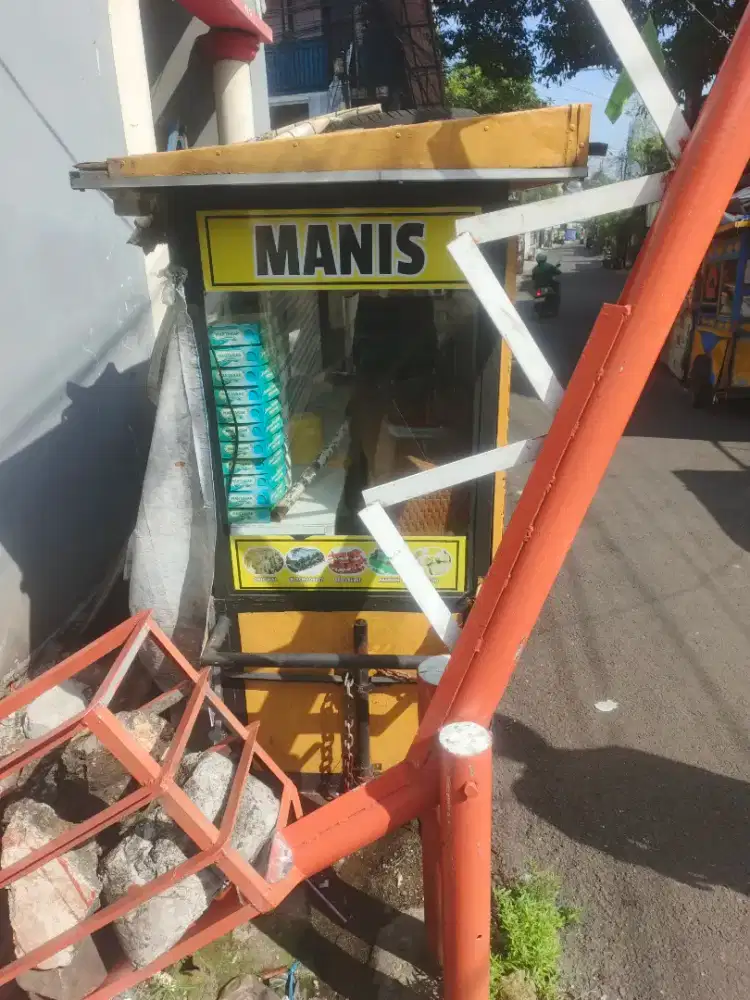 Jual gerobak bekas martabak