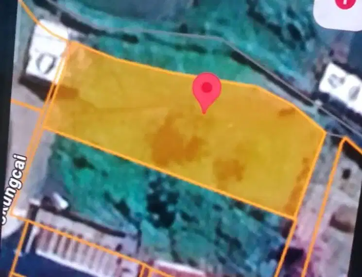 Dijual ranah siap bangun. Telah diurug dan dipondasi