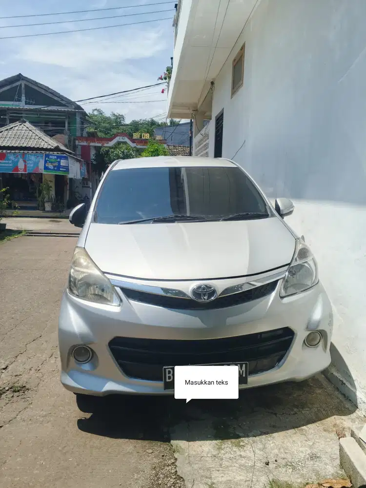 Toyota Avanza 2013 Bensin