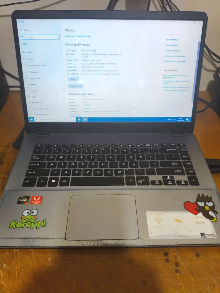 Laptop Asus VivoBook X505ZA Ryzen 3