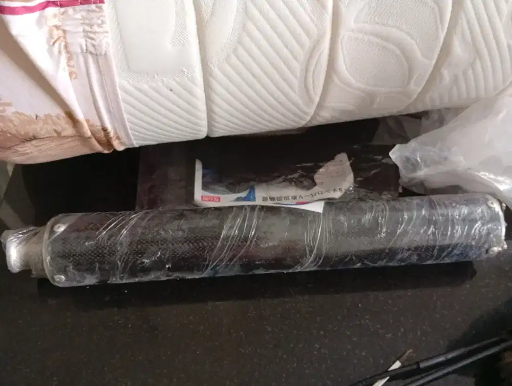 Jual Silencer carbon 2 tak 2 stroke 41 cm baru