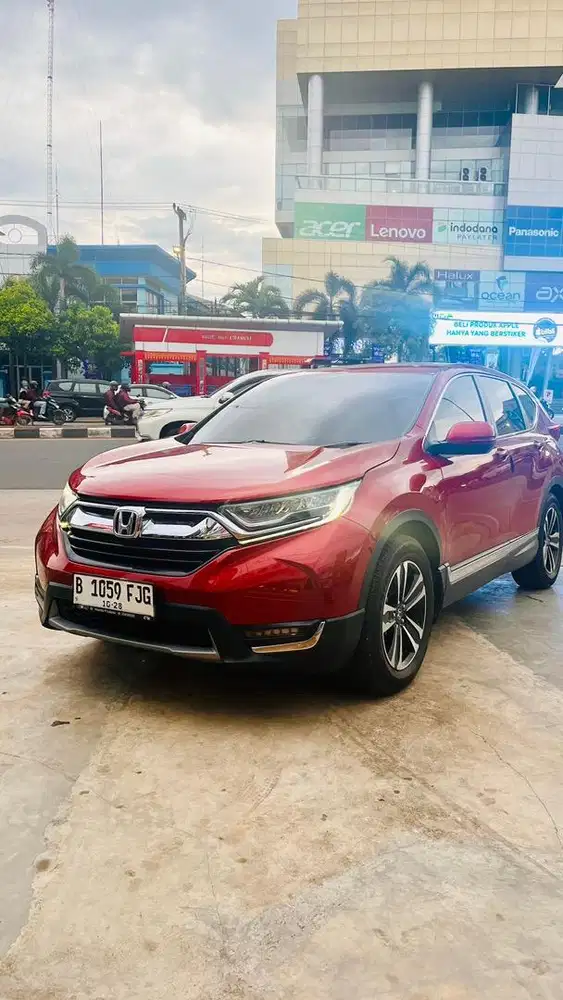 CR-V prestige turbo 2017 warna merah marun
