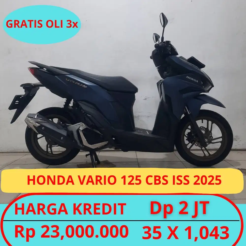 Honda Vario 125 Cbs Iss 2025 Promo Spesial