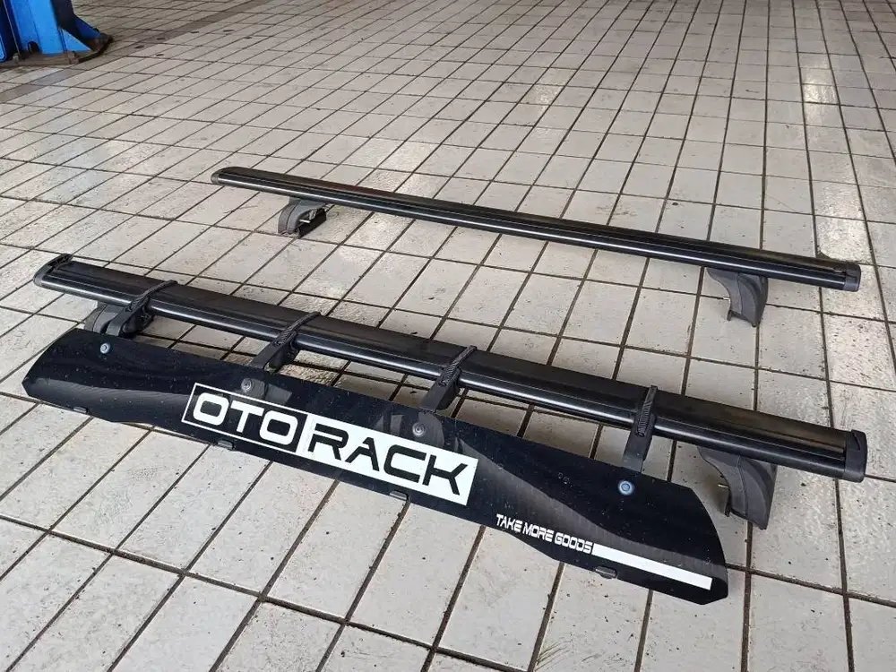 Crossbar Otorack Otoproject Premium Warna Black + Wind Fairing Otorack