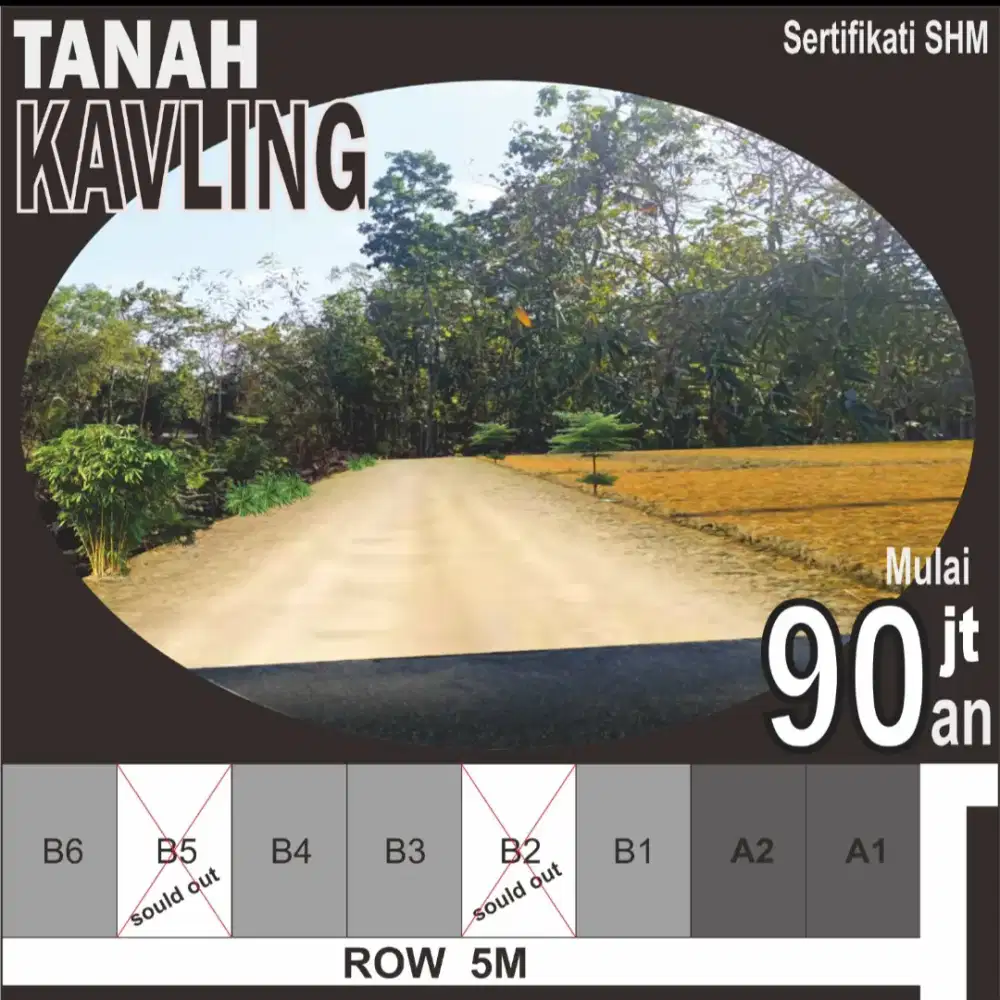 Tanah Kavling Murah