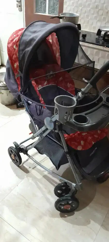 Stroler babydoes masih bagus lengkap