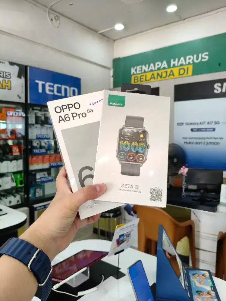 Ready oppo a6pro bisa cicilan bunga 0%