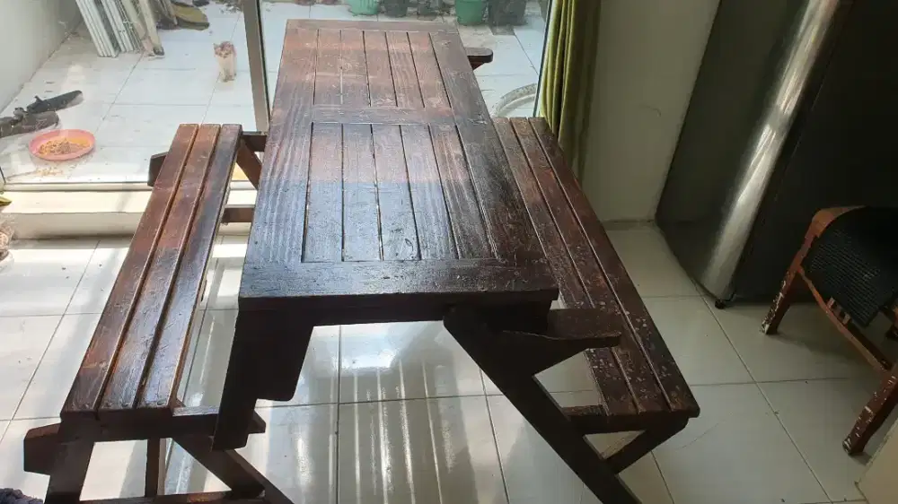 Jual meja lipat kursi