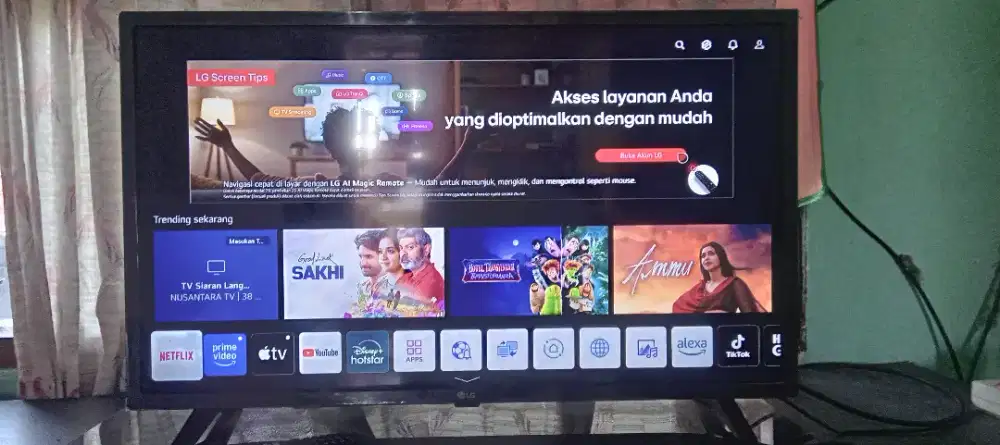 Jual TV LG32 smart TV istimewah
