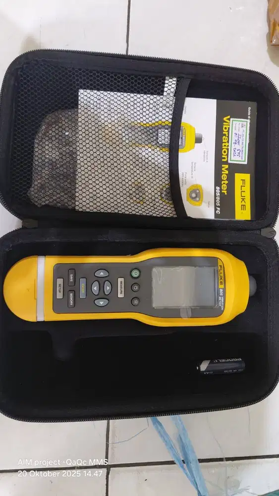 Vibration Meter Fluke 805