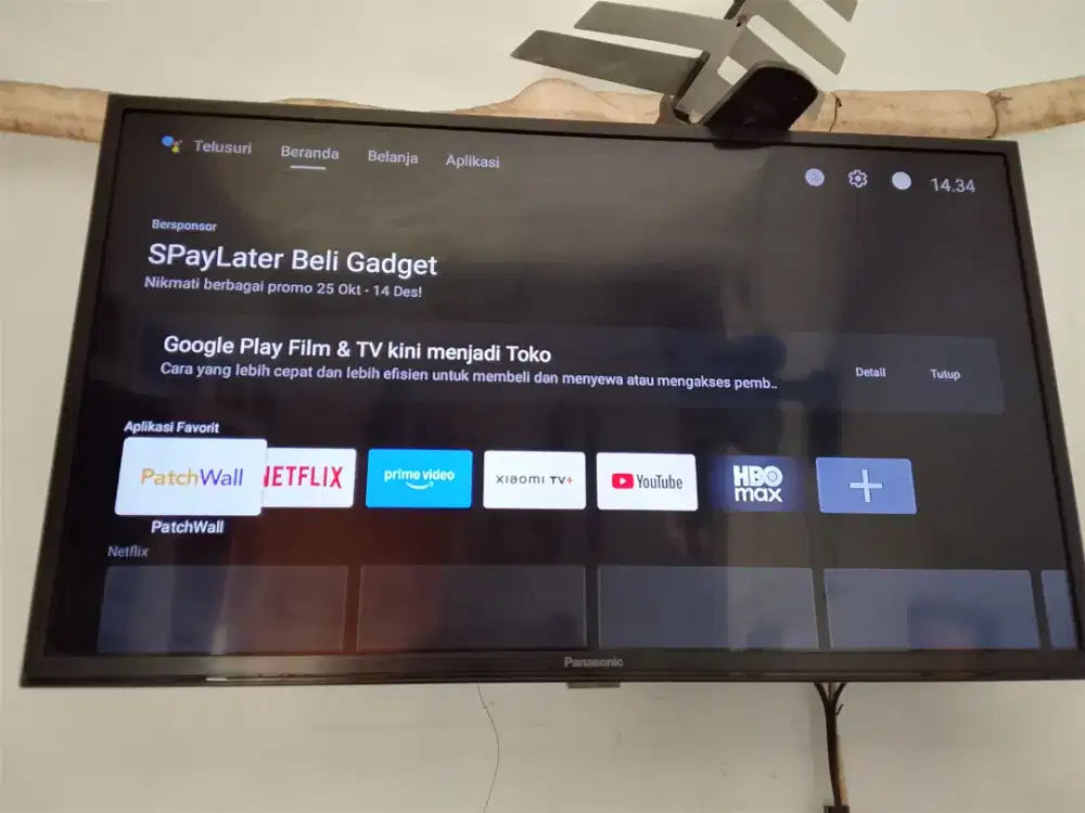 DIJUAL TV PANASONIC 32inc